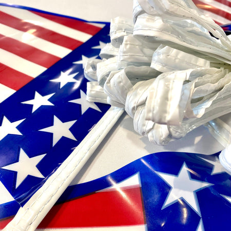 Patriotic Pennant Strings with Stars and Stripes