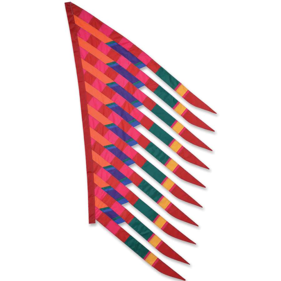 SoundWinds Crimson/Red Feathersail Banner-Feather Banner-Fly Me Flag