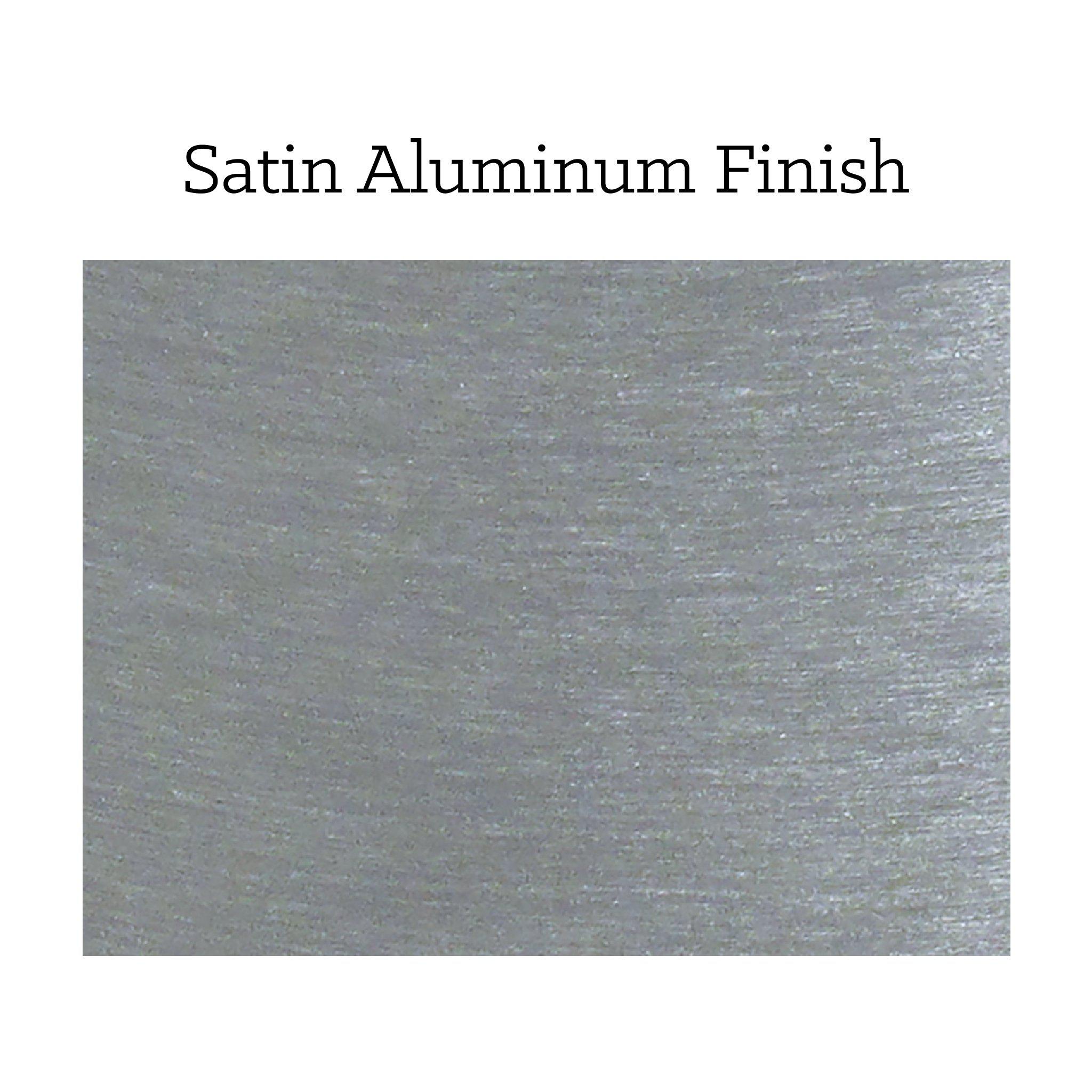 Satin Aluminum finish for the 20' Internal Halyard Flagpole