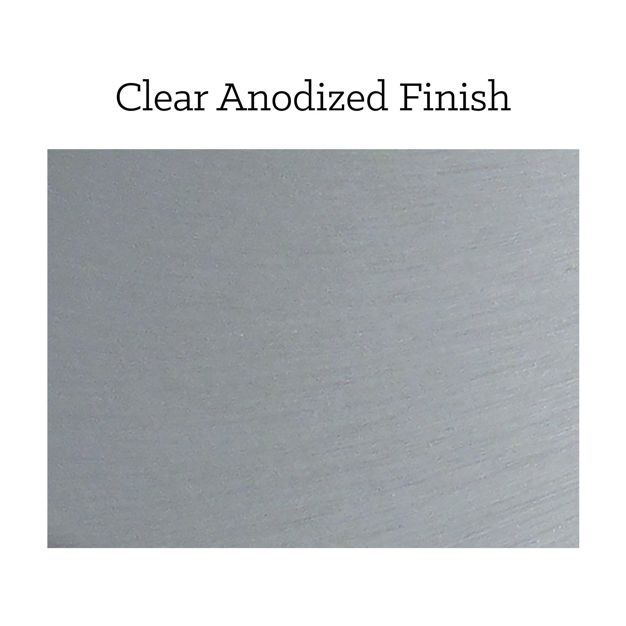 Clear Anodized finish for the 20' Internal Halyard Flagpole