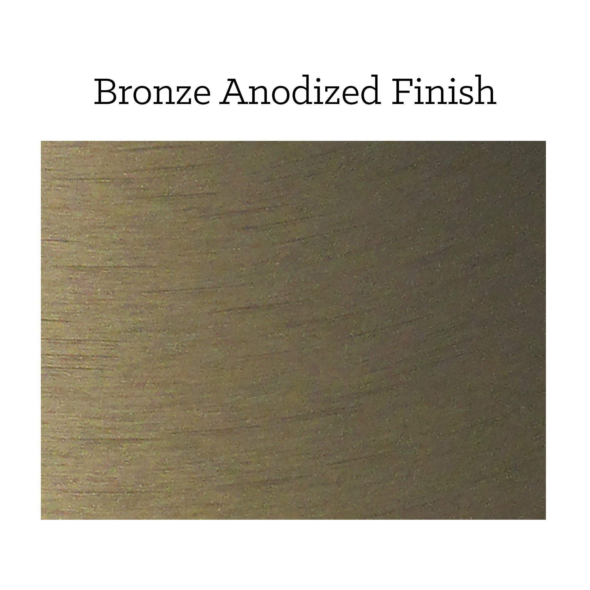 Bronze Anodized finish for the 20' Internal Halyard Flagpole
