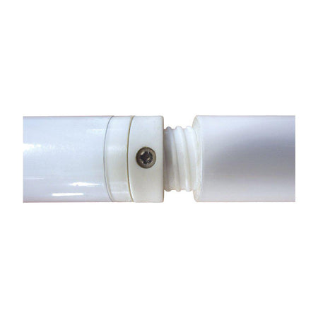 Flagpole separates into two pieces for easy shipping or storage.