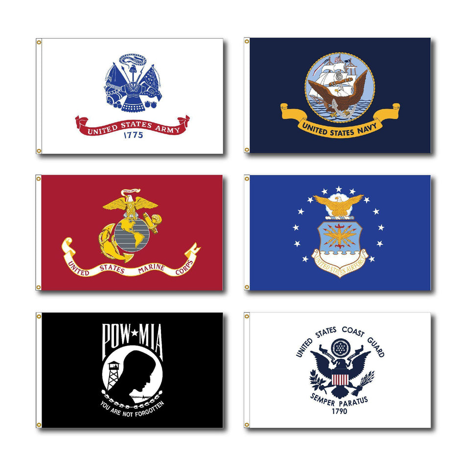 Armed Forces Flags (Polyester) - various sizes-Flag-Fly Me Flag