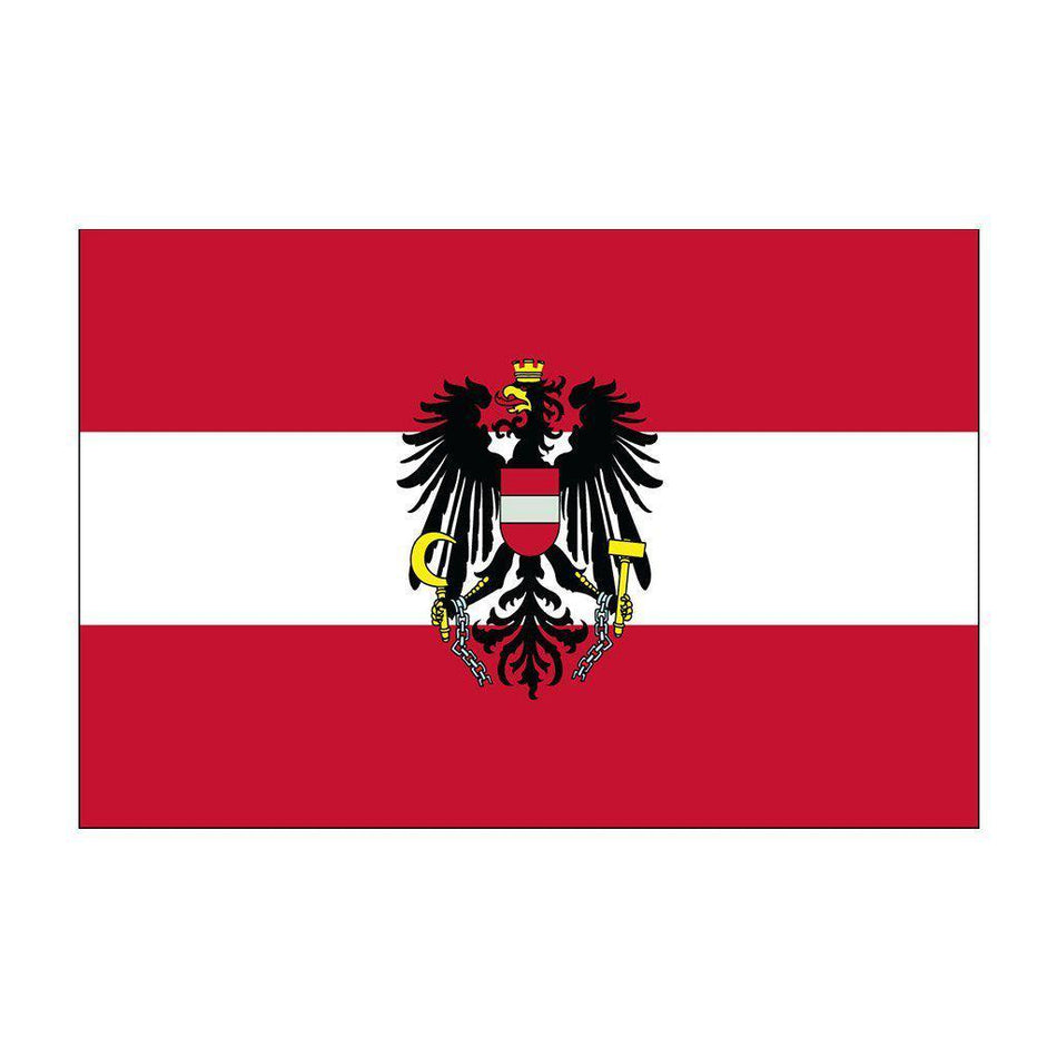 Buy Austria Flag with Eagle for outdoors