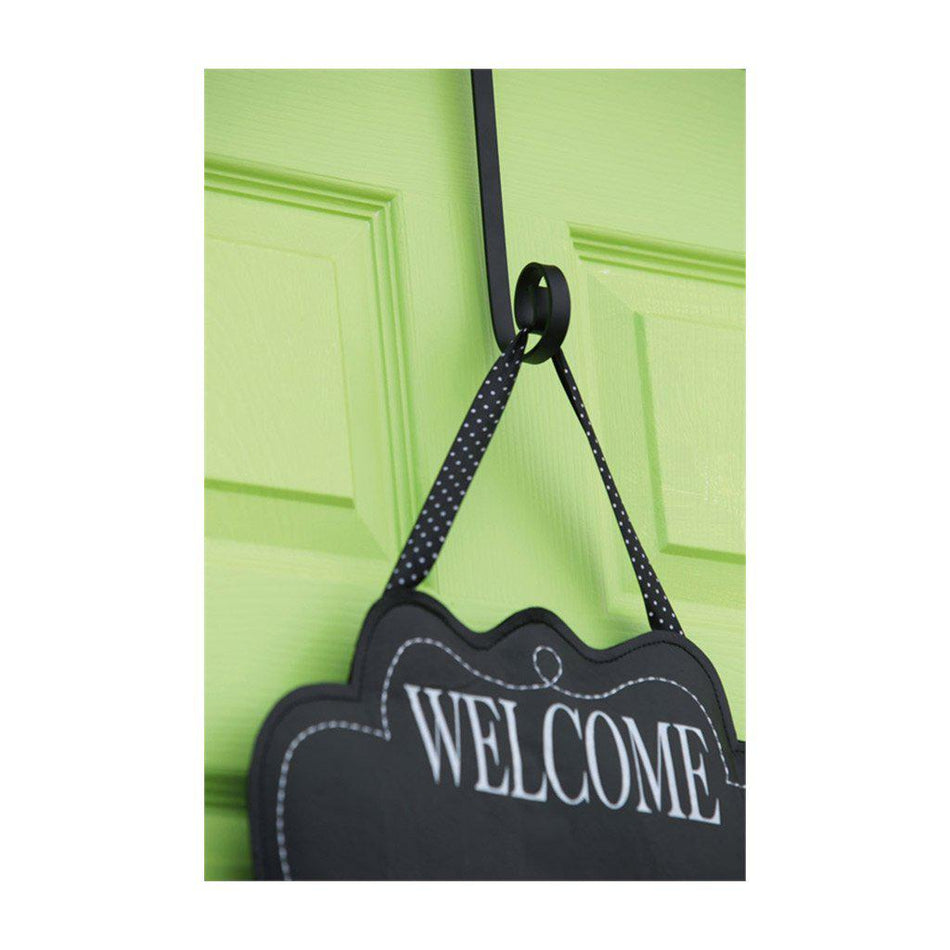 Over the Door Hanger to display Evergreen Door Decor
