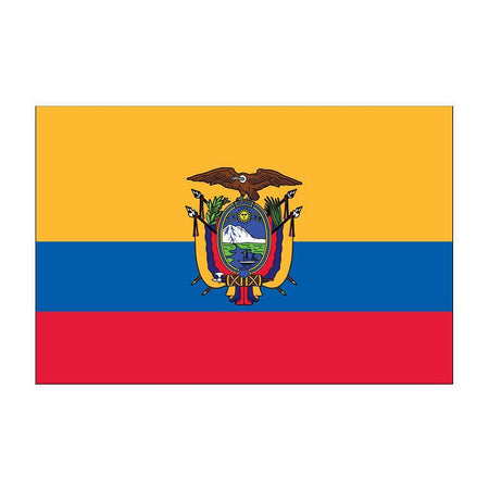 Ecuador Flags with Seal