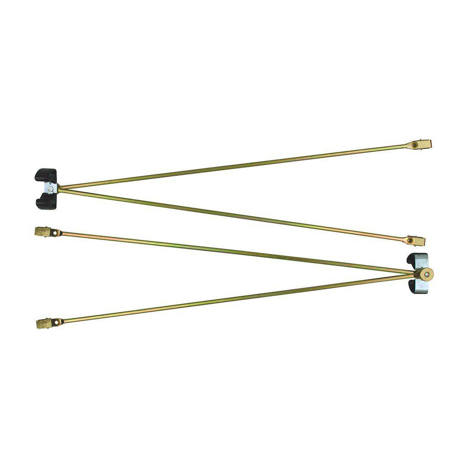 Flag spreader for indoor sets (front and back are pictured)