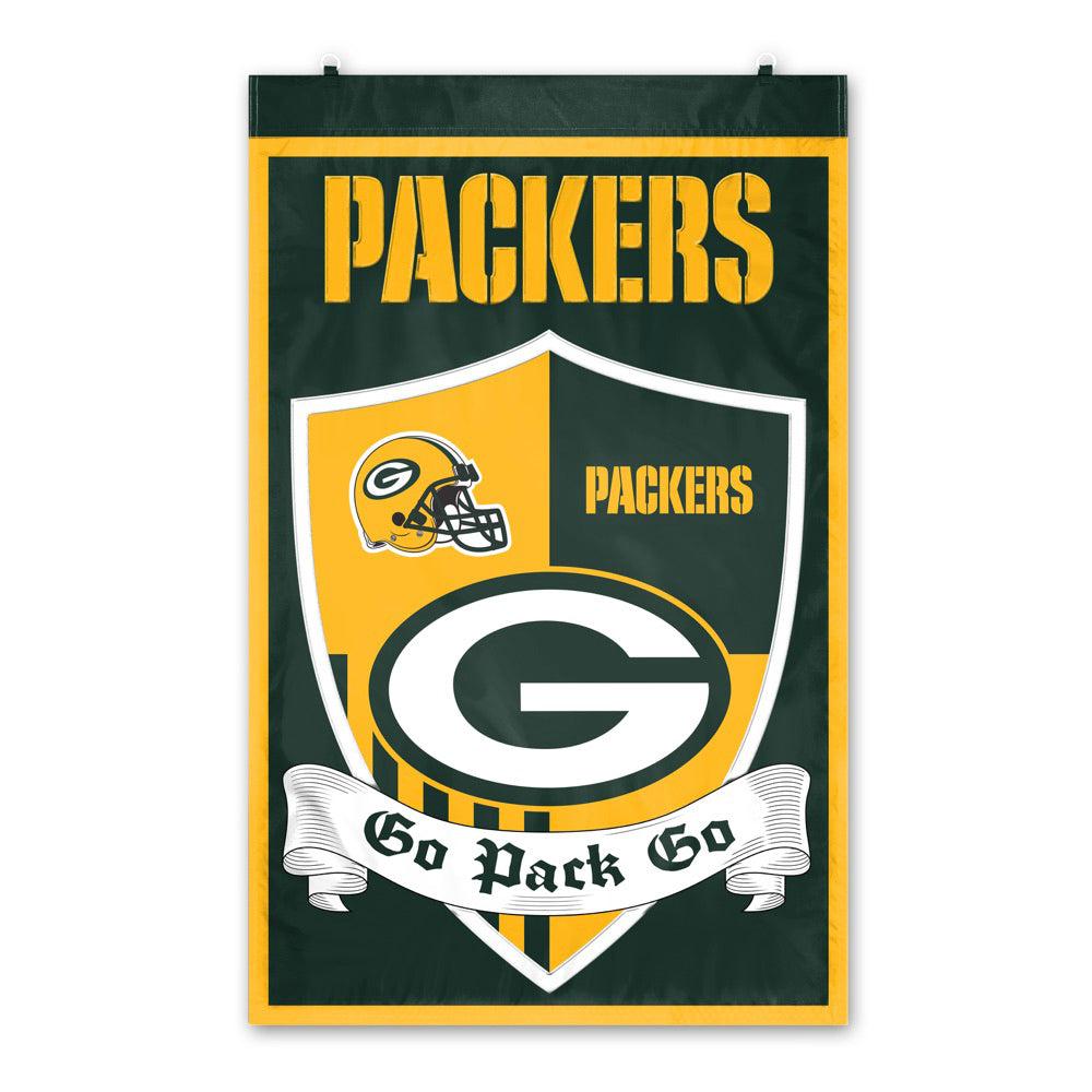 Party Animal, Inc. Green Bay Packers Shield Crest Wall Tapestry, Various