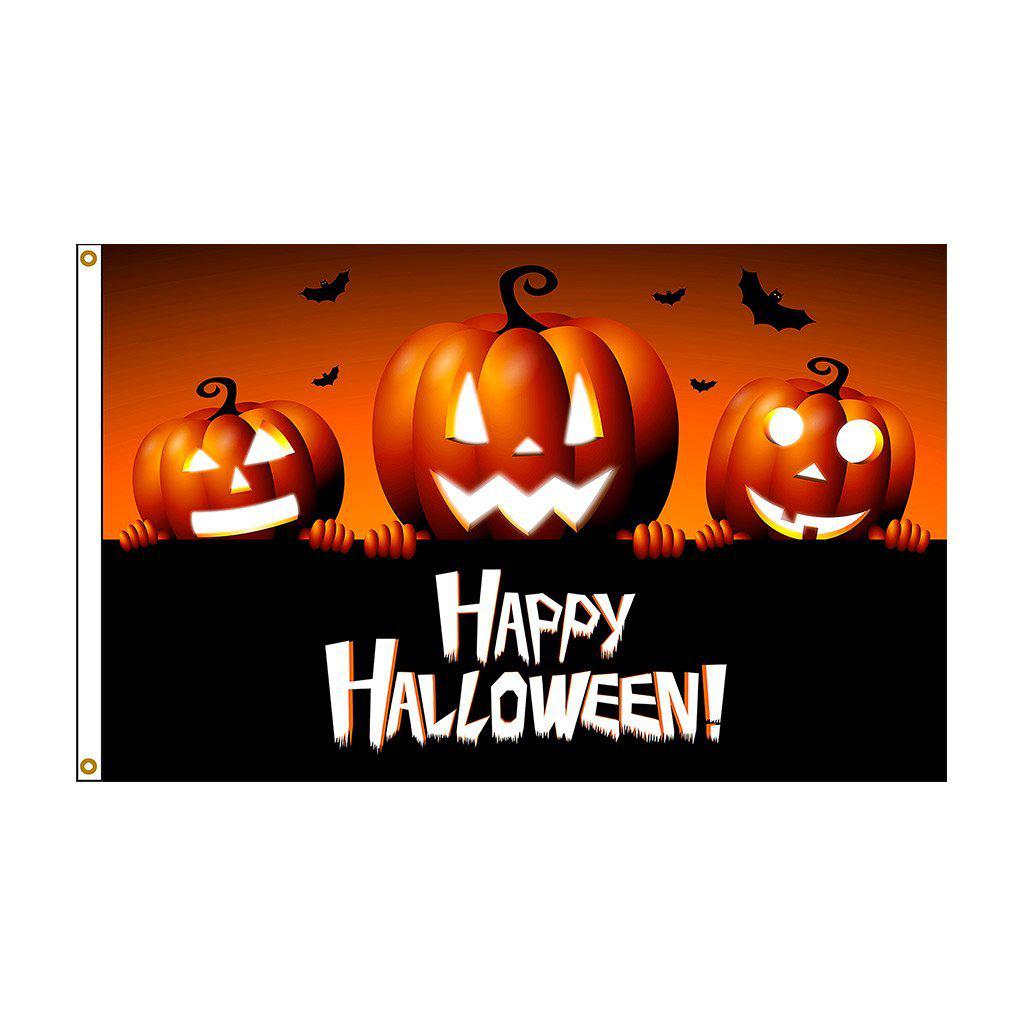 Halloween Pumpkins 3' x 5' Boutique Flag