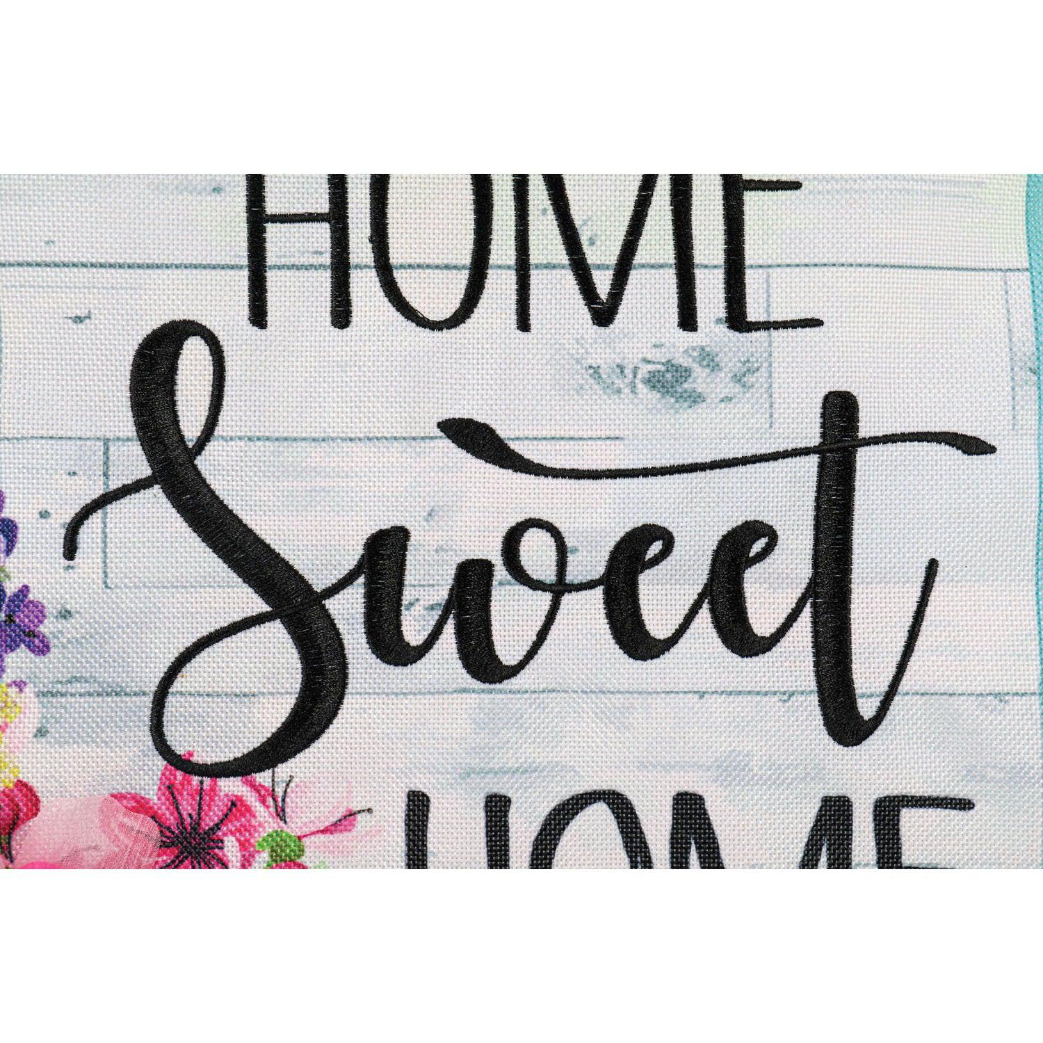 Home Sweet Home Frame Door Décor-Door Decor-Fly Me Flag