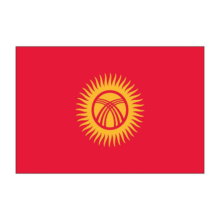 Buy outdoor Kyrgyzstan flags