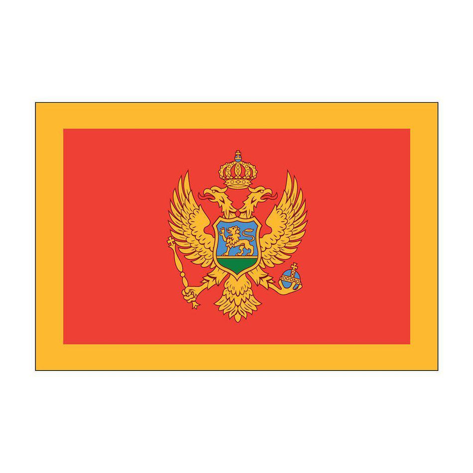 Buy outdoor Montenegro flags