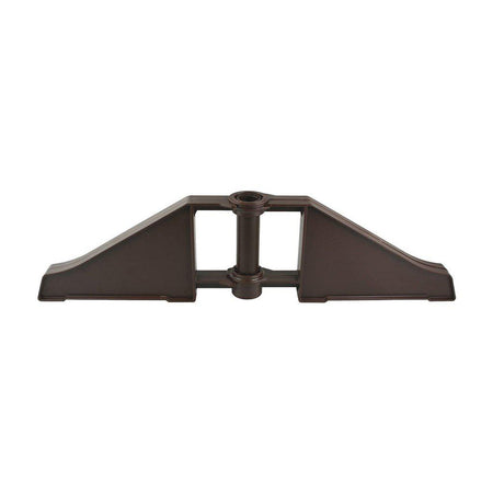 Portable Flagpole Floor Stand (pictured in folded position for storage and transport)