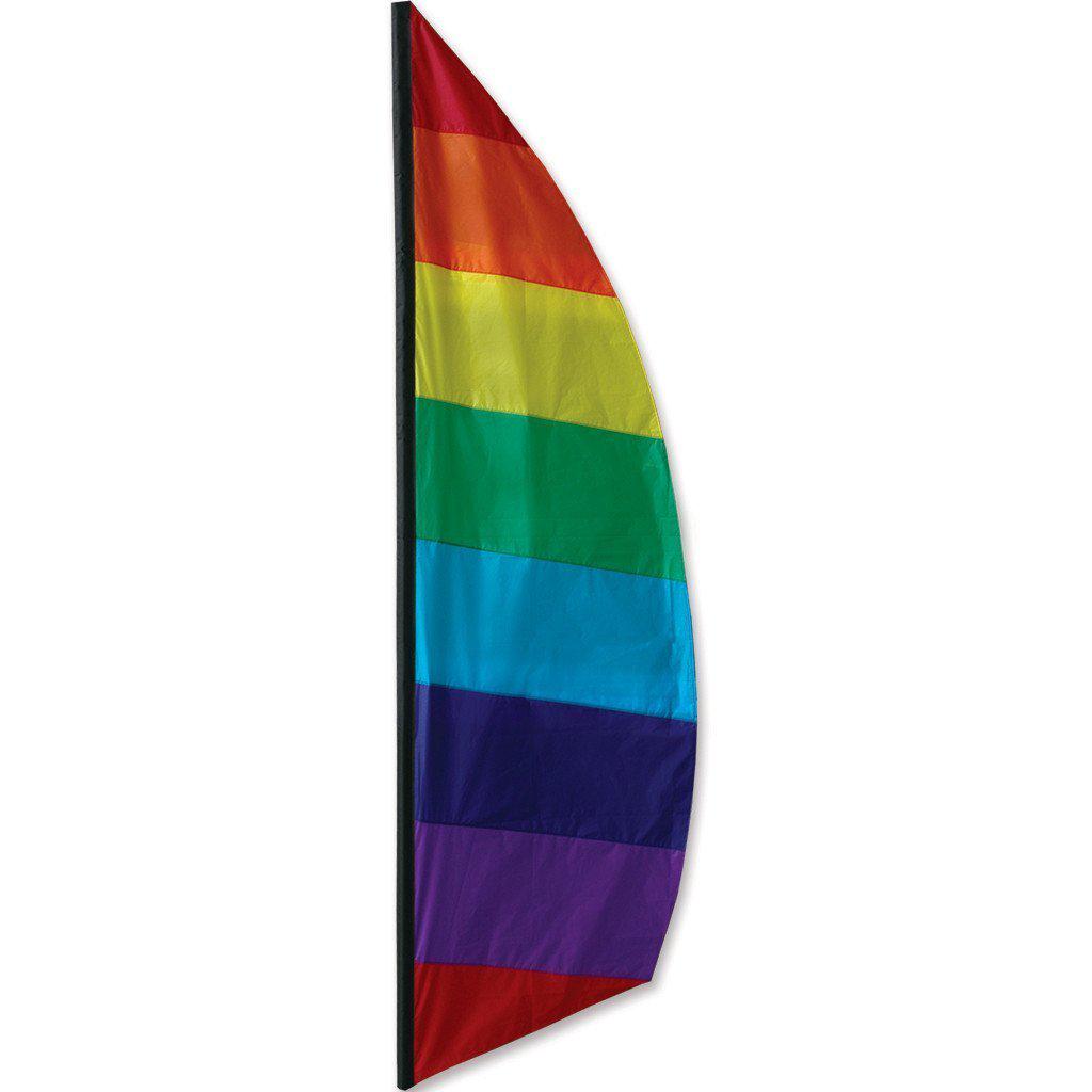 Rainbow Feather Banner (8.5'), Feather Flags