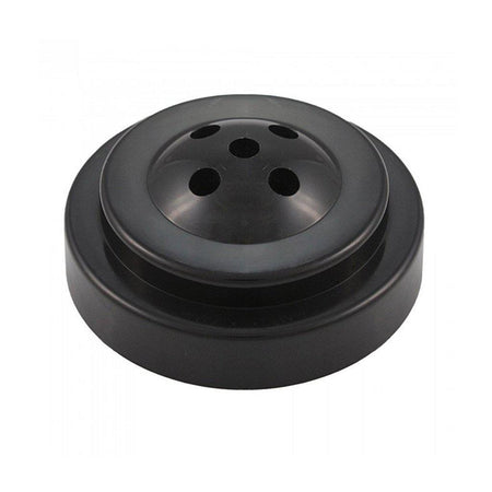 5 hole styrene table base for 4" x 6" stick flags