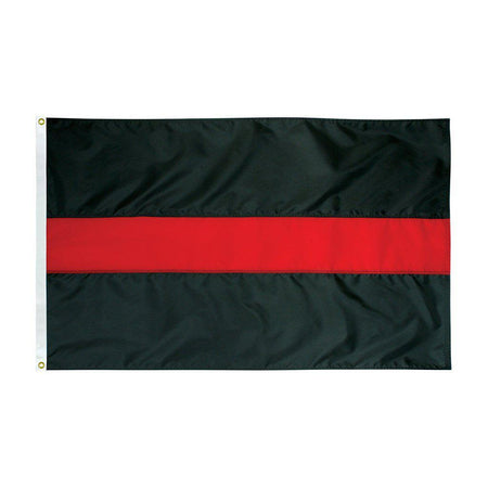 Thin Red Line Flags to support firefighters