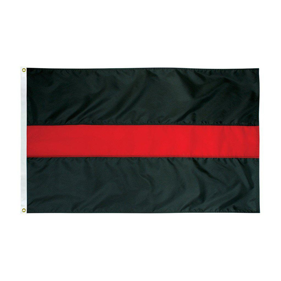 Thin Red Line Flags to support firefighters