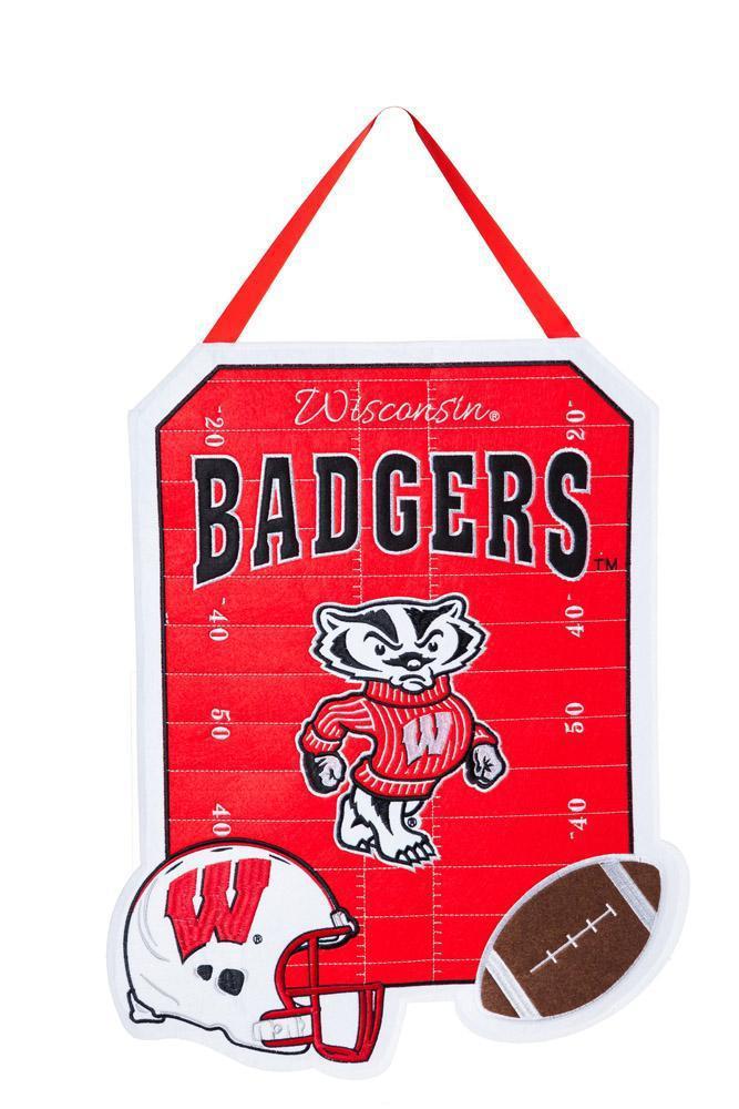 Wisconsin Badgers Door Decor