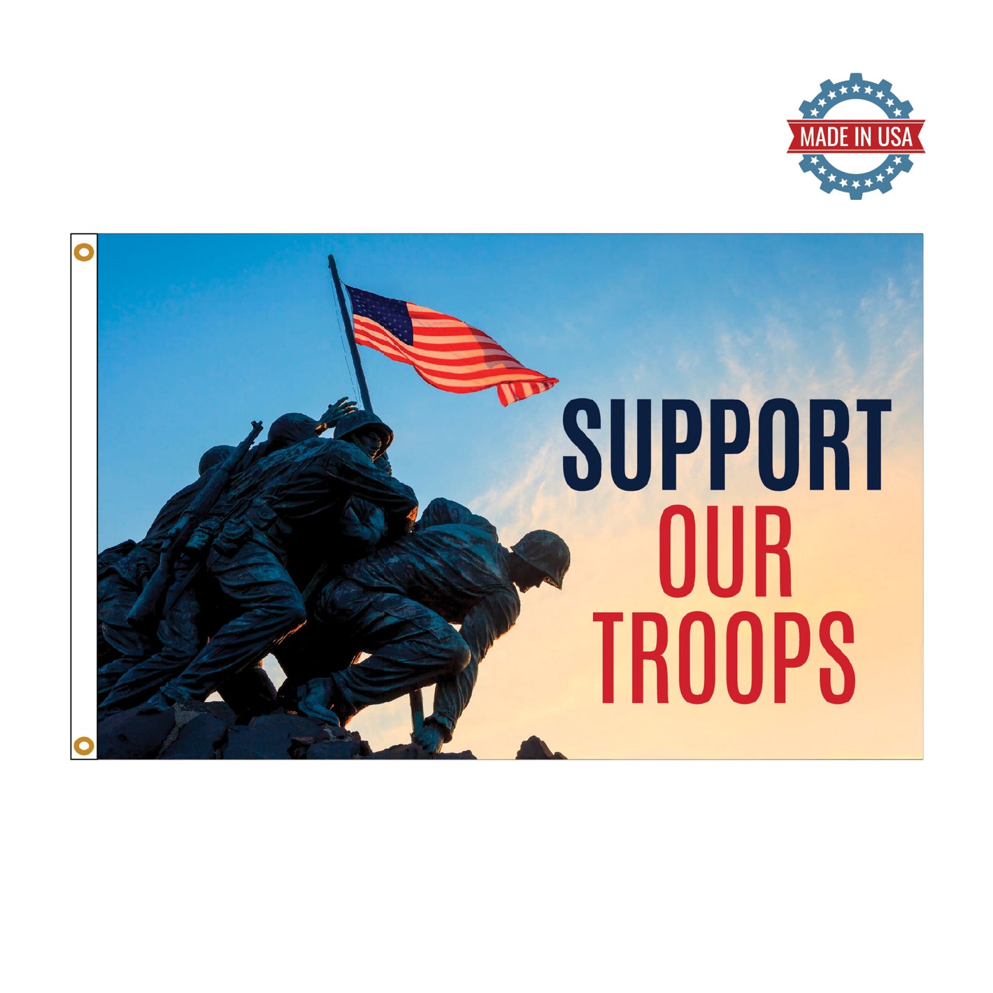 Support Our Troops Flags
