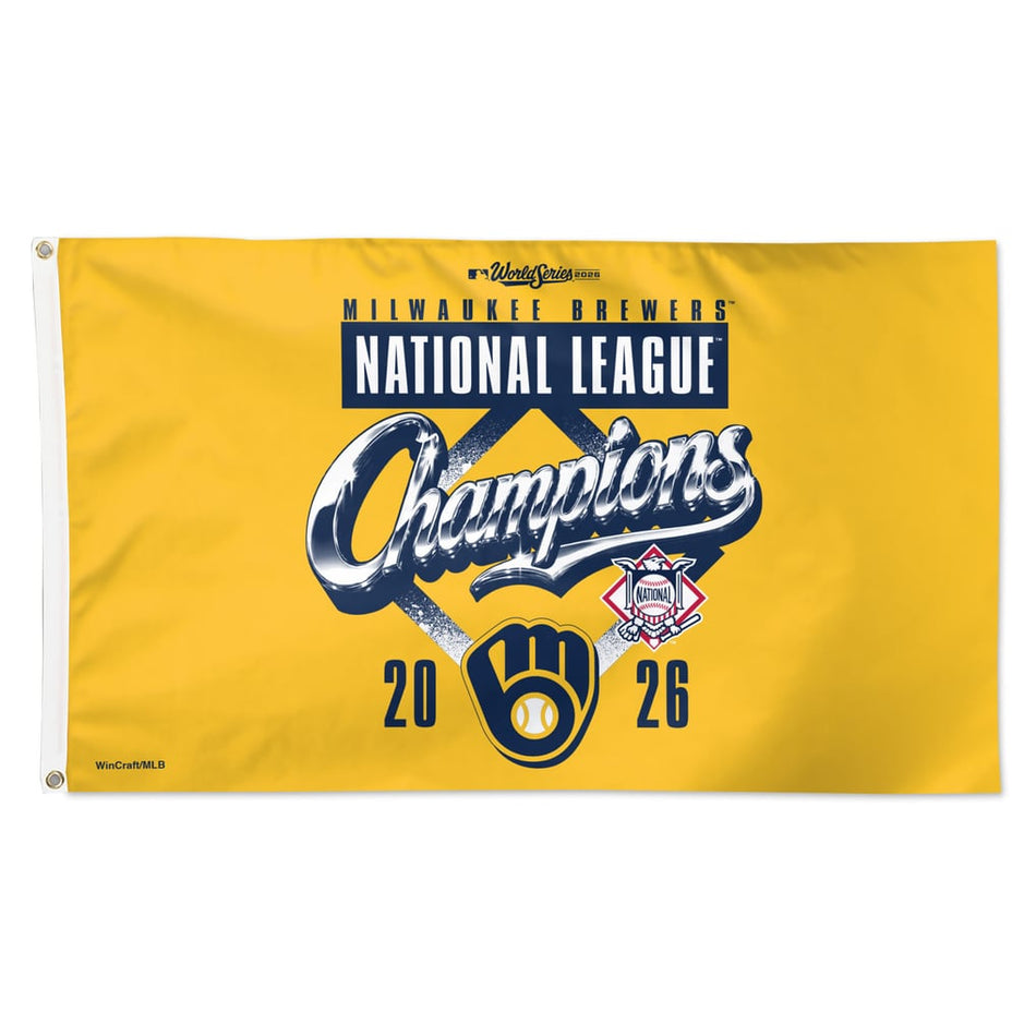 Milwaukee Brewers 2026 Championship Flags