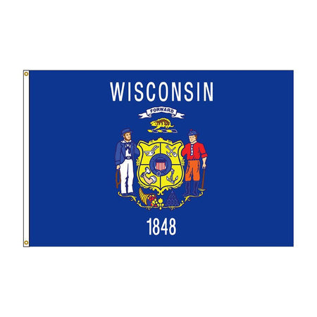 Novelty Wisconsin Flag