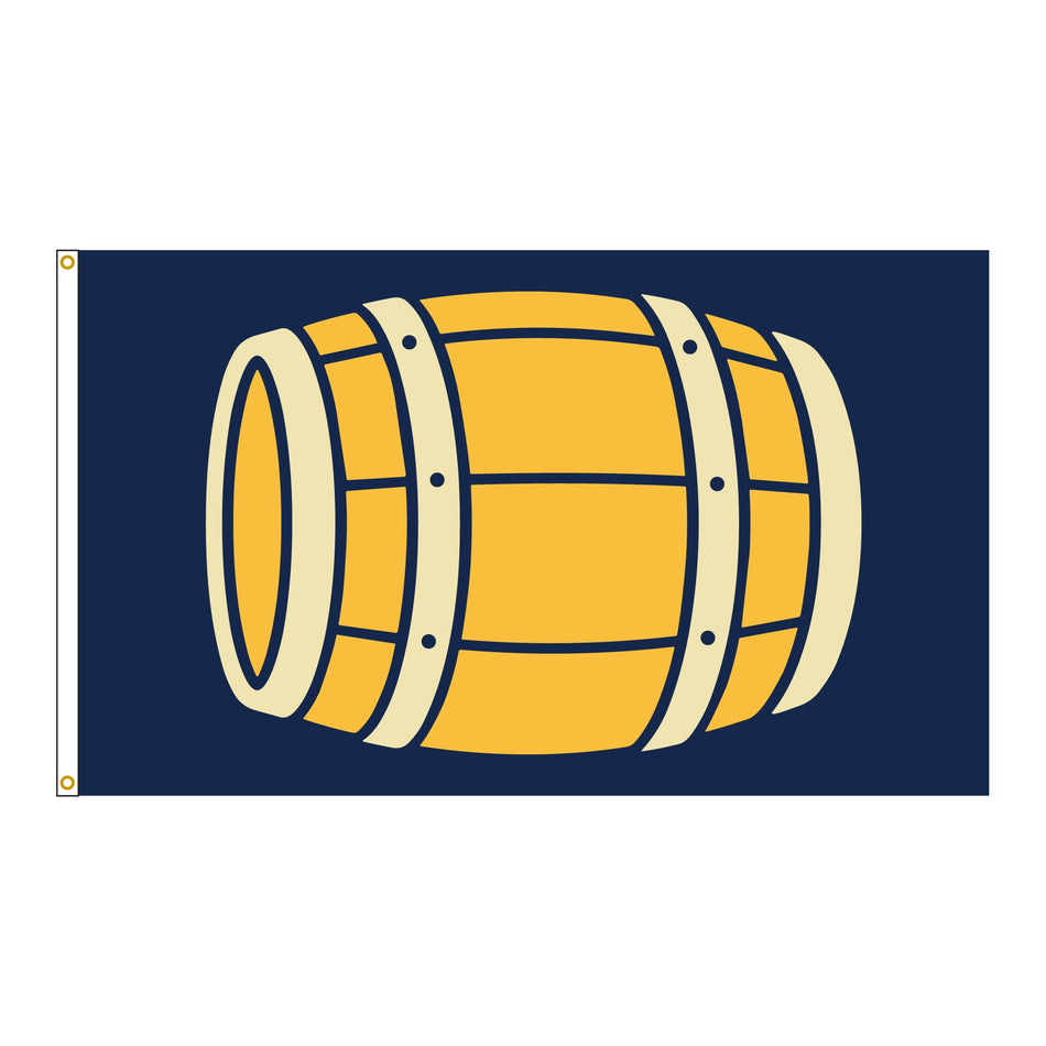 Celebrate Milwaukee Baseball with the 3x5 Barrel Flag