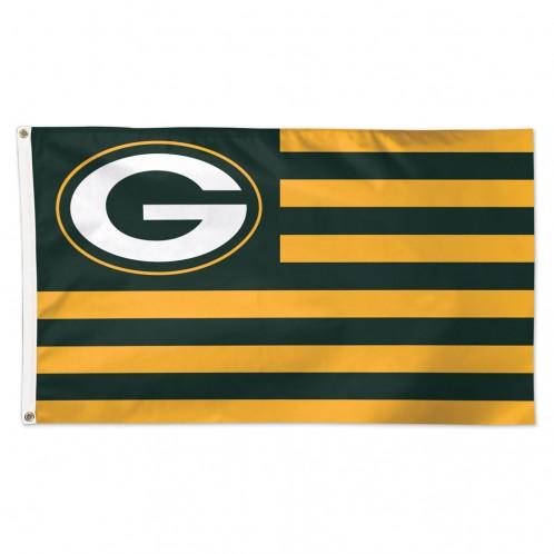 Green Bay Packers Patriotic Americana Deluxe 3' x 5' Flag
