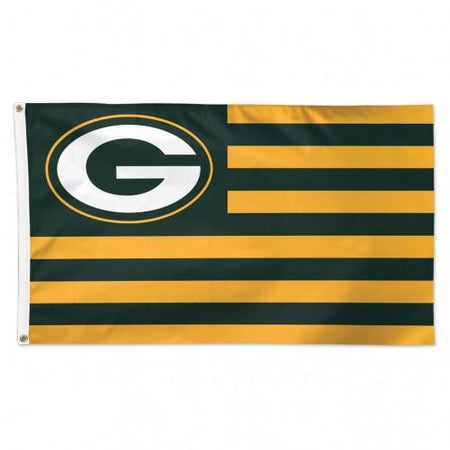 Green Bay Packers Patriotic Americana Deluxe 3' x 5' Flag
