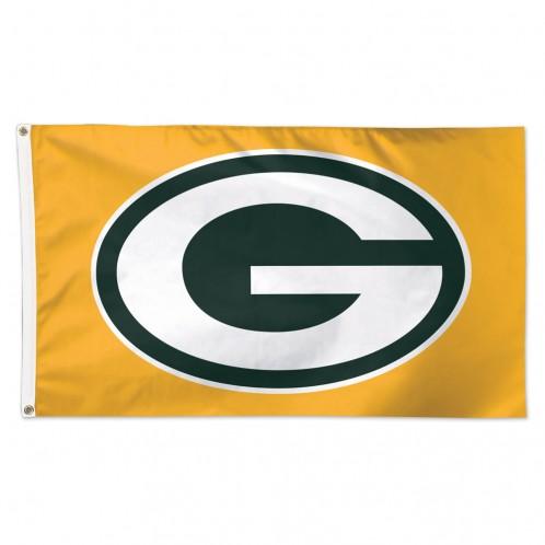 Green Bay Packers 'G' Gold Deluxe 3' x 5' Flag