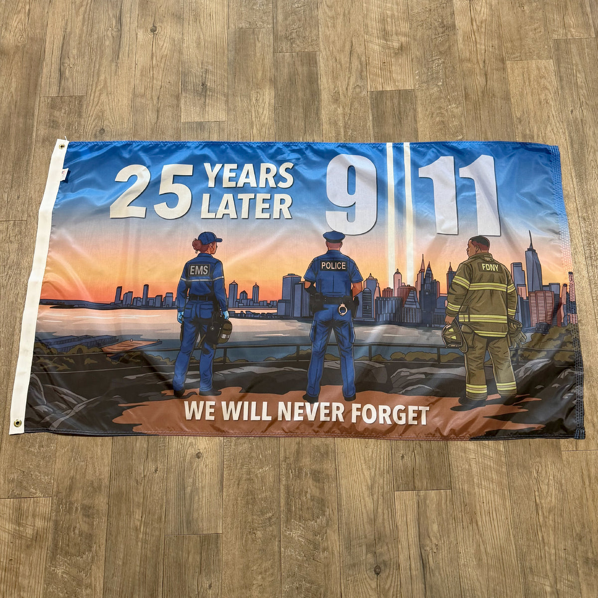 9/11 First Responders 25th Anniversary 3x5 Flag-Flag-Fly Me Flag