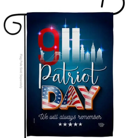 911 Patriot Day Garden Flag