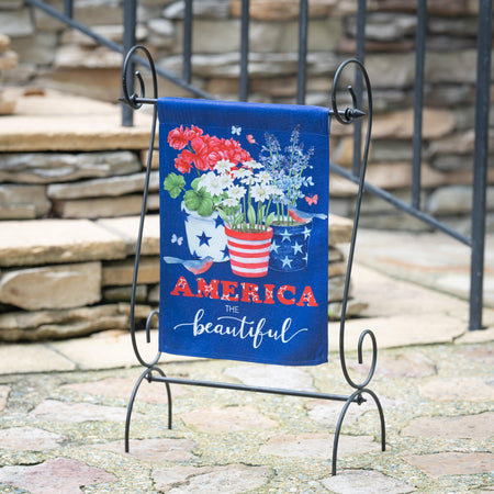 America the Beautiful Garden Flag