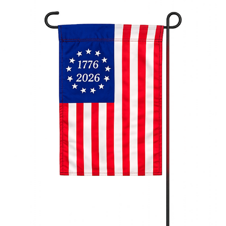America 250th Betsy Ross Garden Flag