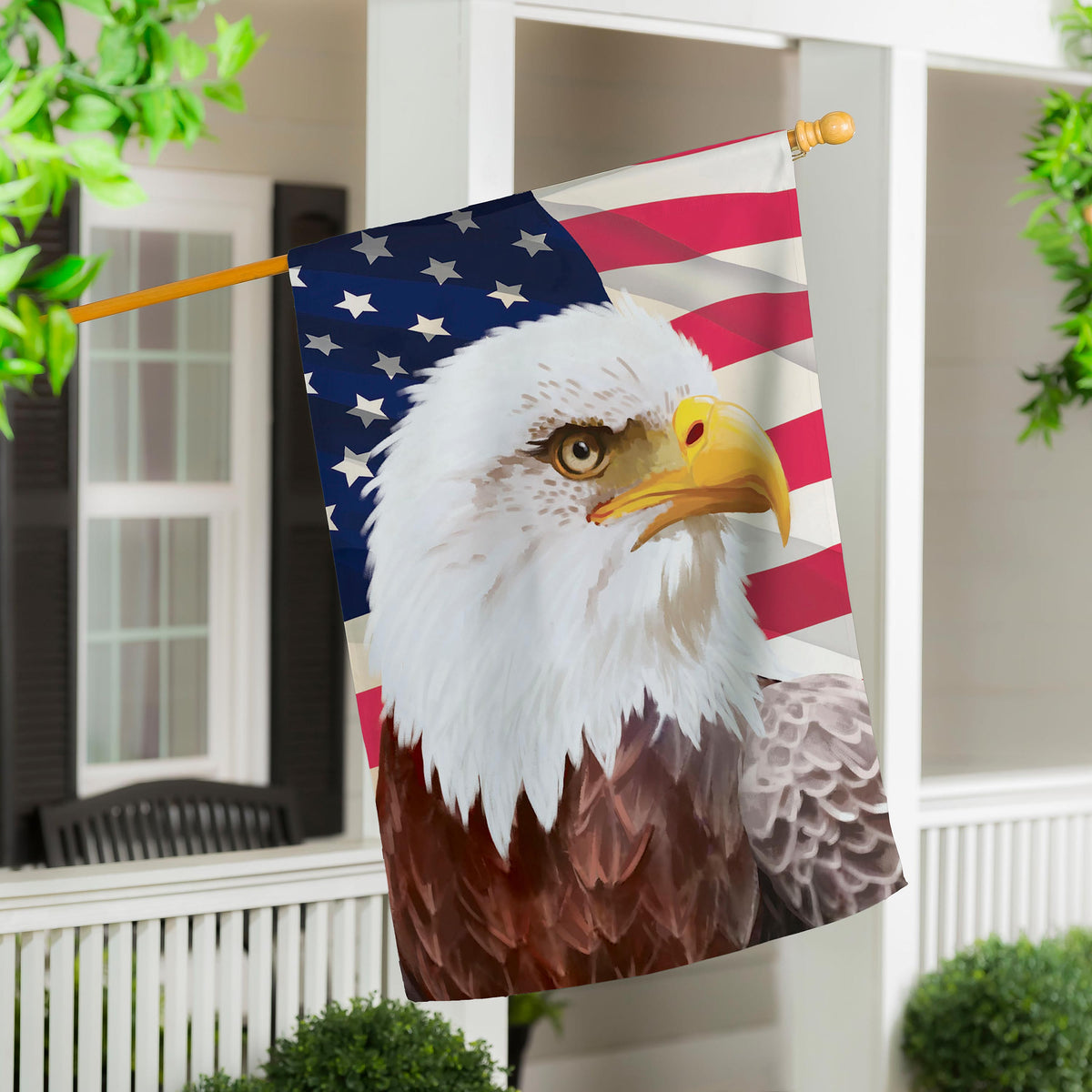 American Eagle House Banner | Patriotic Flags | Fly Me Flag