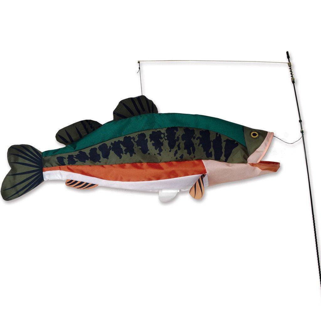 Bass Swimming Fish Windsock-Windsock-Fly Me Flag
