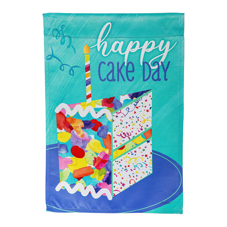 Birthday Party Reversible Garden Flag