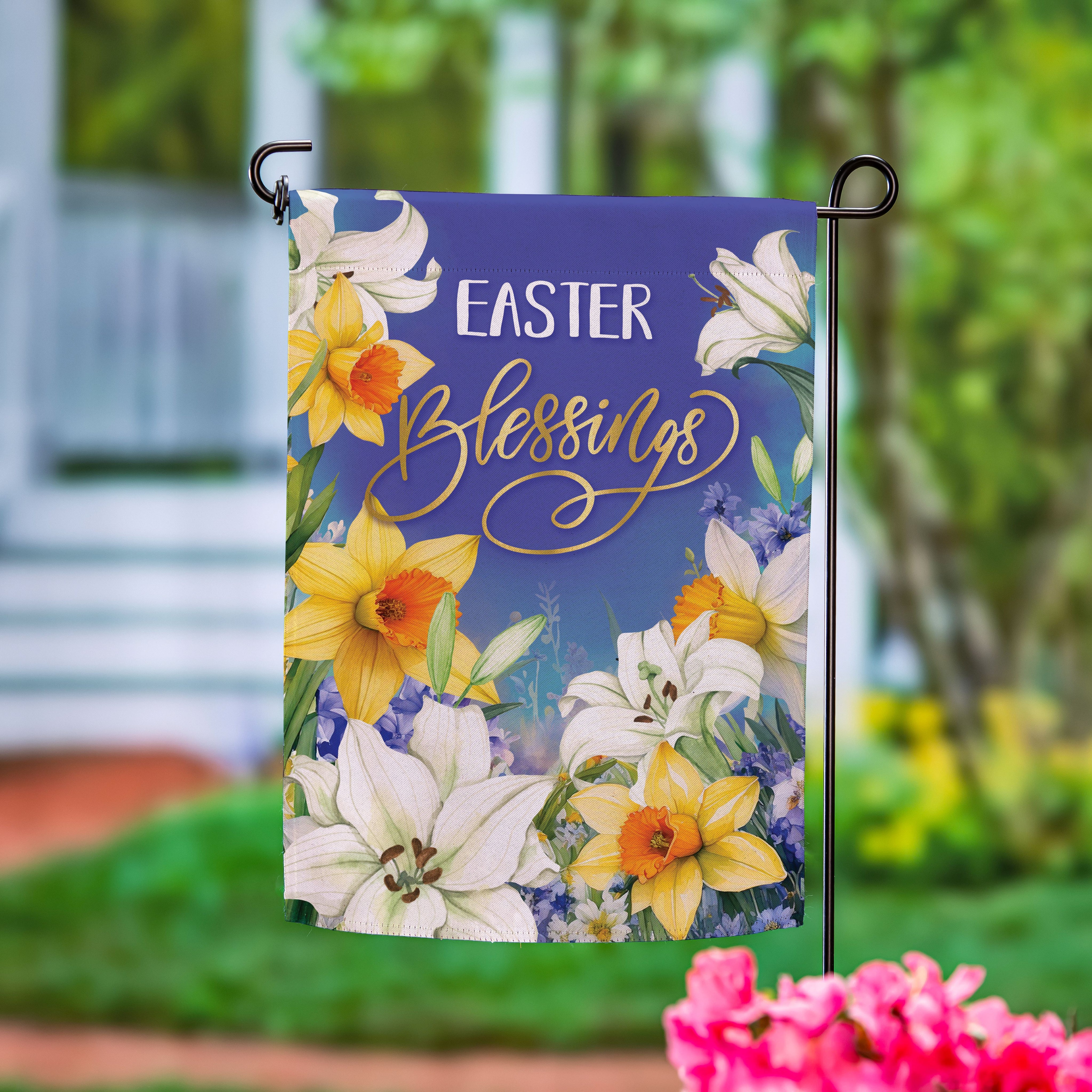 Easter Blessings Garden Flag