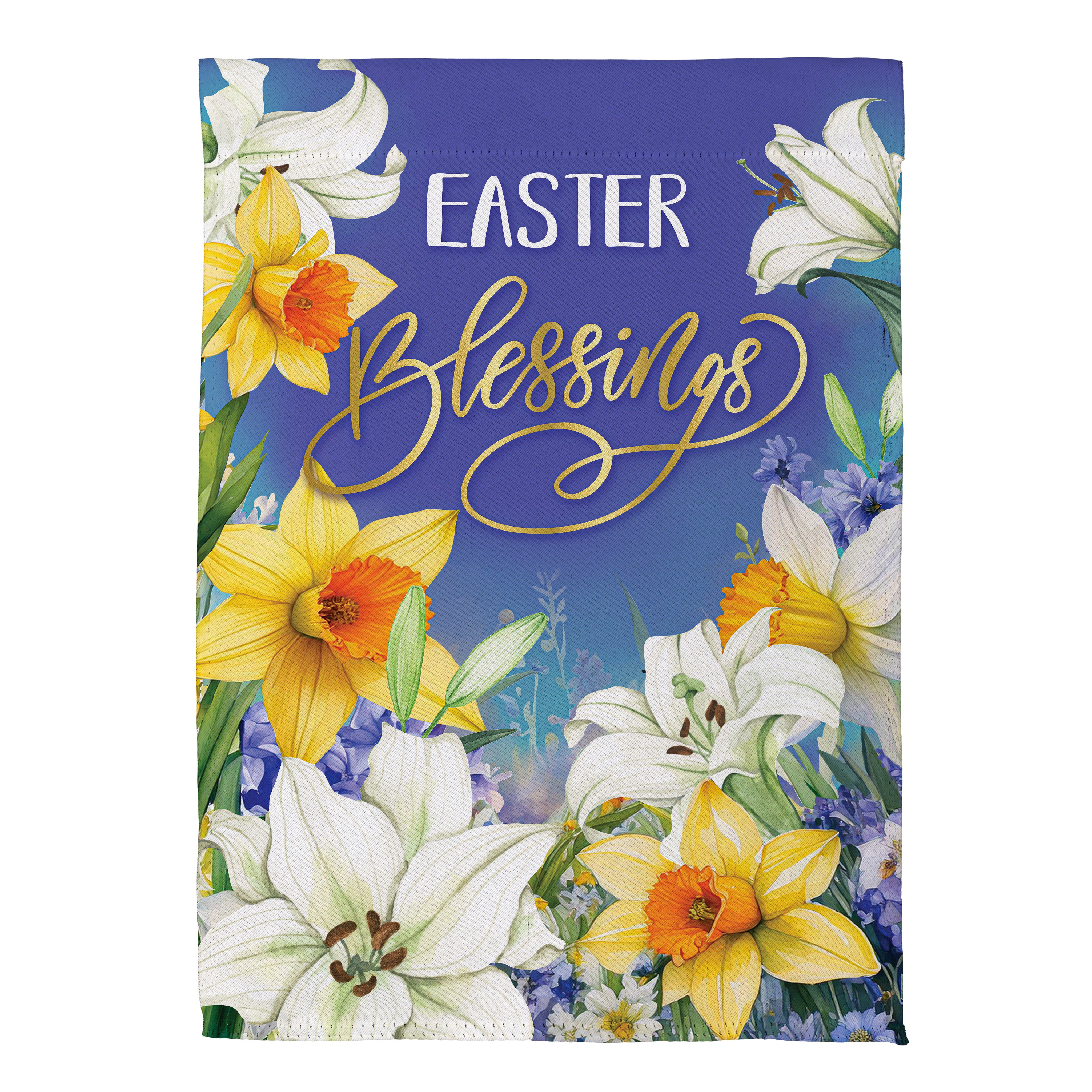 Blessings for Easter Garden Flag