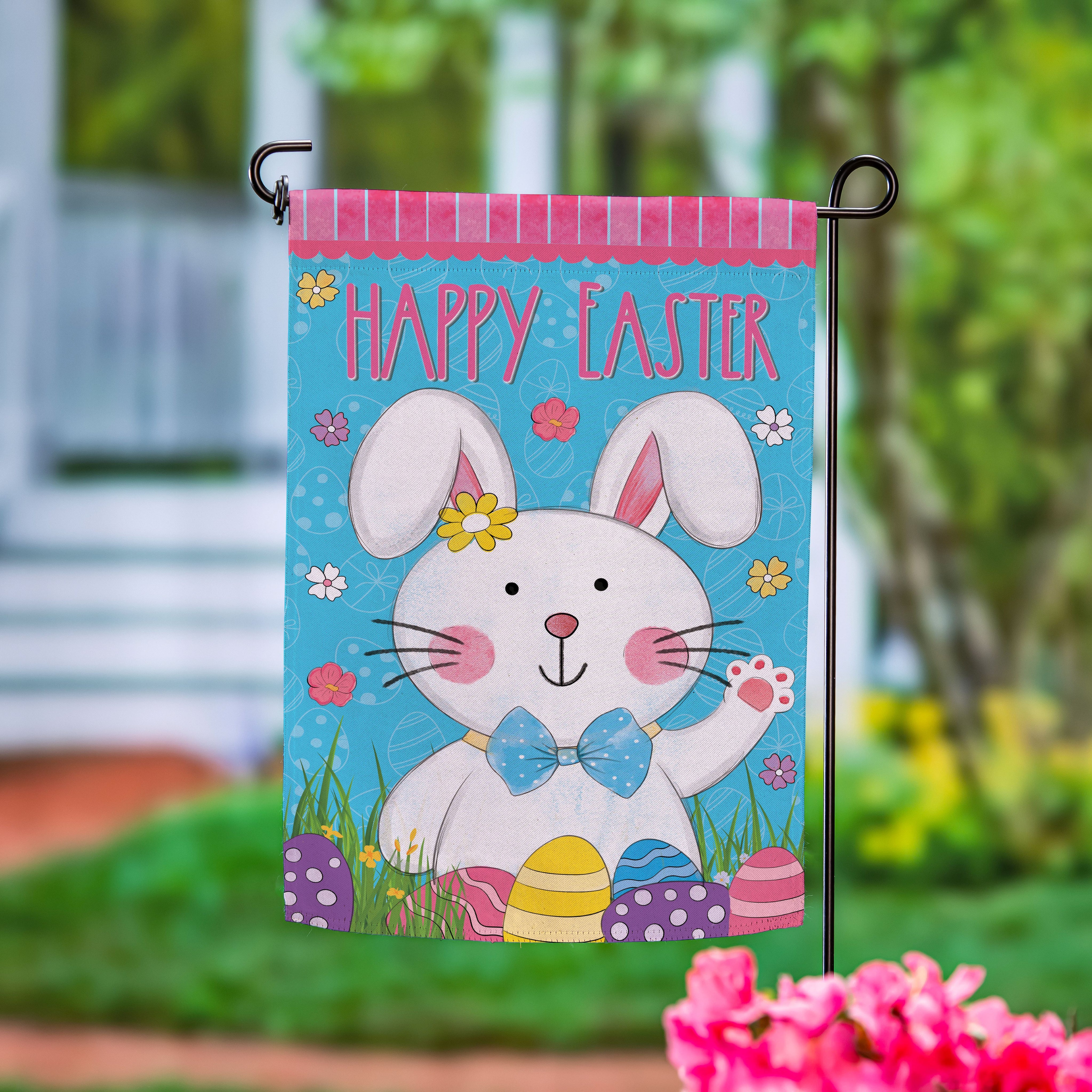 Bunny Garden Flag