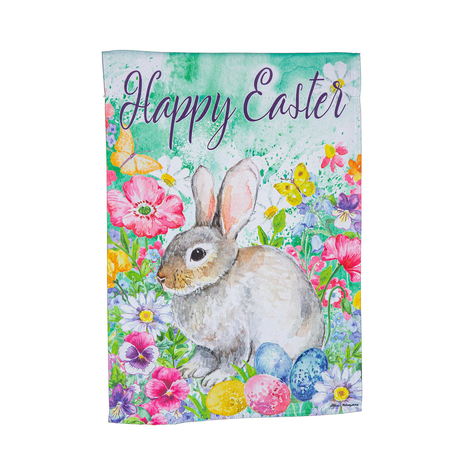 Bunny in the Garden House Banner