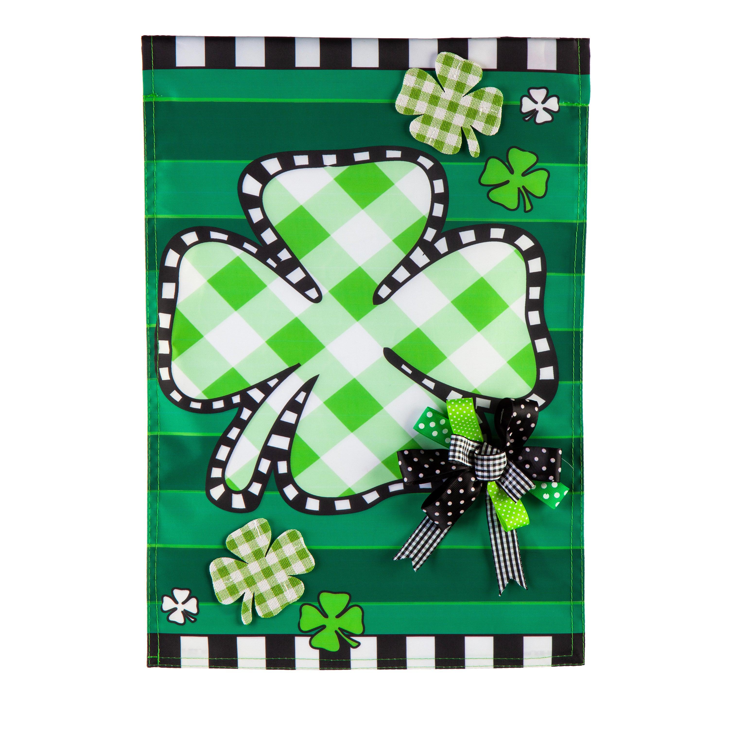 Check Clover House Banner-House Banner-Fly Me Flag