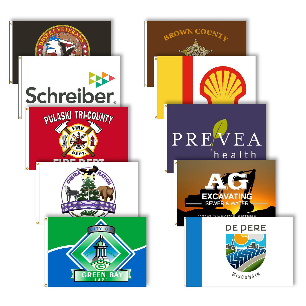 Custom Logo Flags and Personalized Flag Design