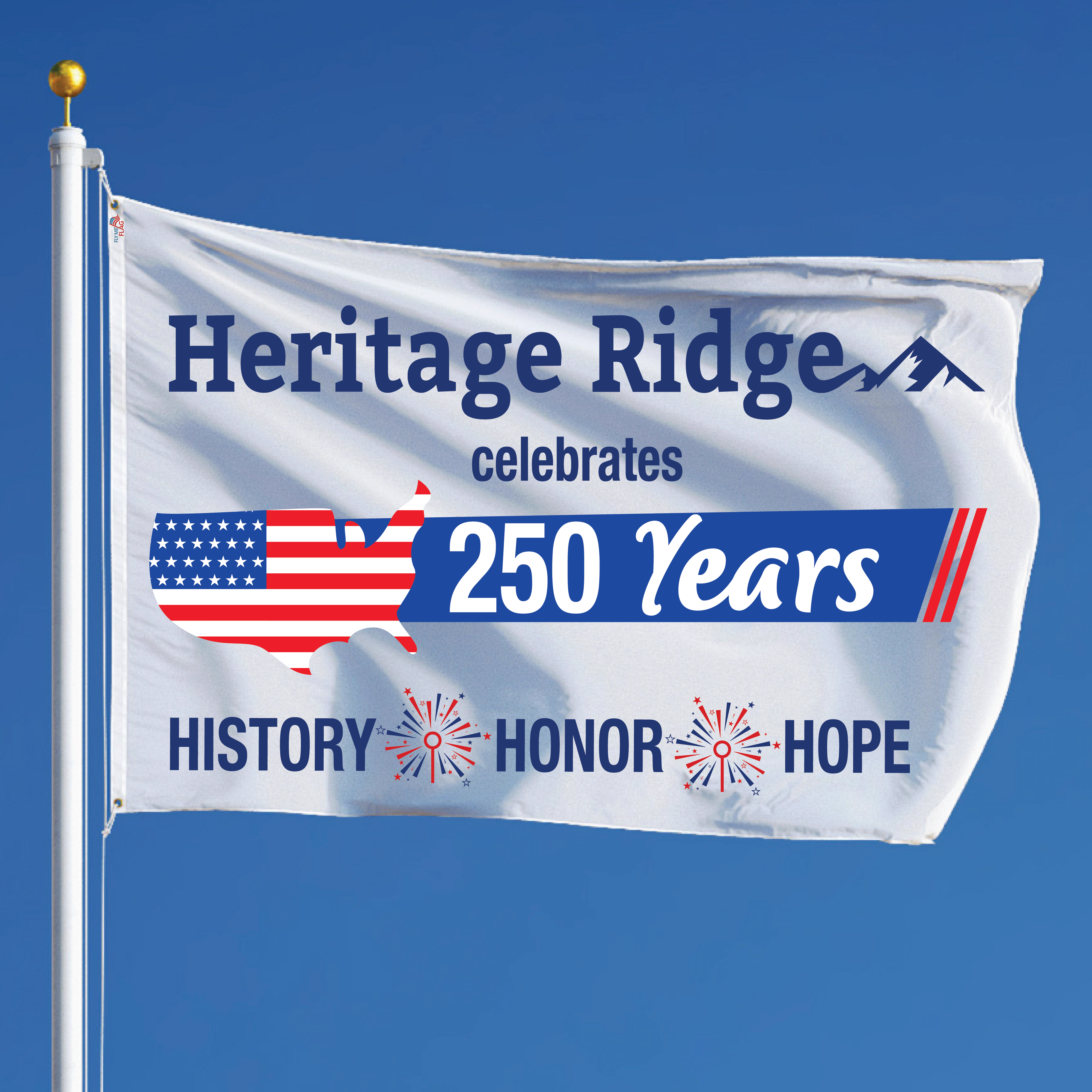 Custom Flags for America 250-Custom-Fly Me Flag