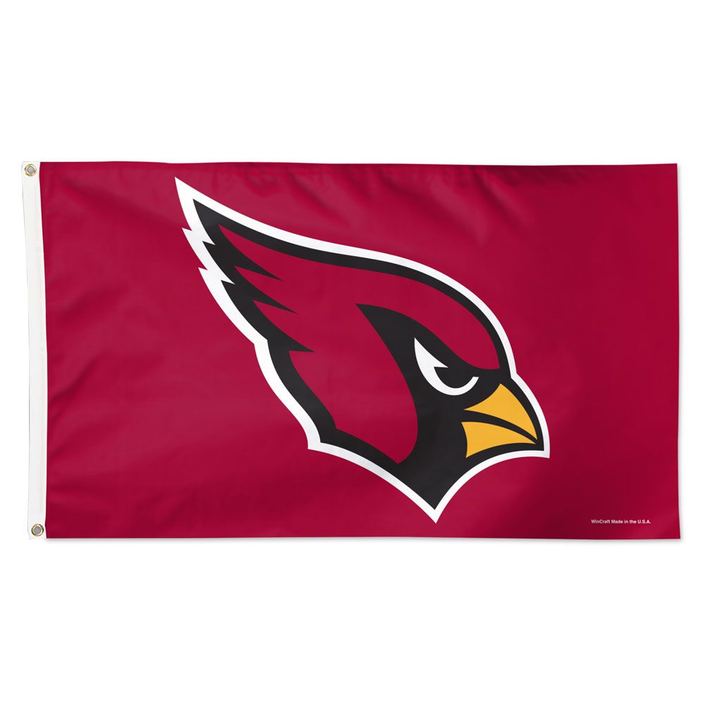 Deluxe 3' x 5' Flag - Arizona Cardinals Logo Red Flag-Flag-Fly Me Flag