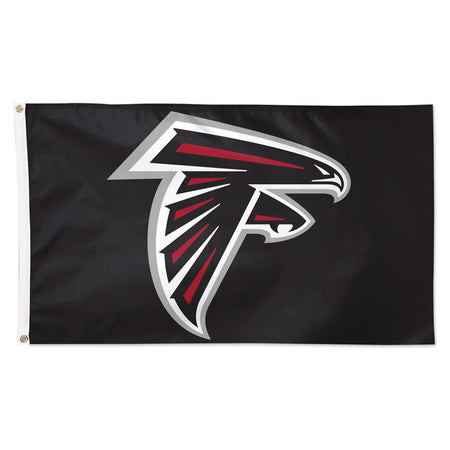 Deluxe 3' x 5' Flag - Atlanta Falcons Logo Black Flag-Flag-Fly Me Flag