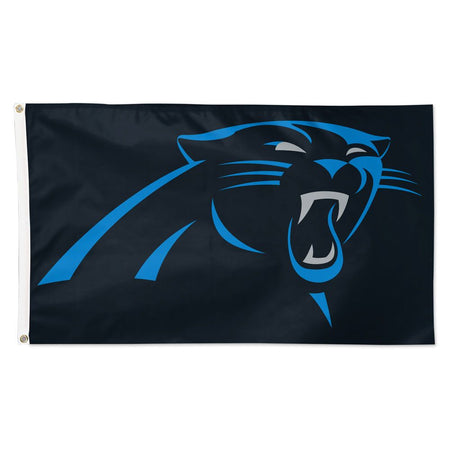 Deluxe 3' x 5' Flag - Carolina Panthers Logo Blue Flag-Flag-Fly Me Flag