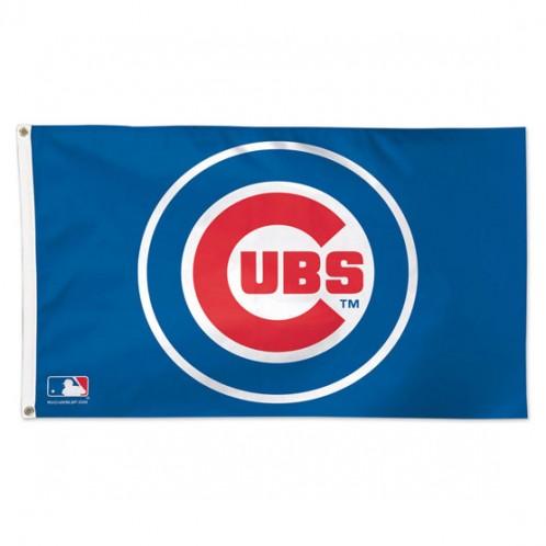 Chicago Cubs "C" Logo Deluxe 3' x 5' Flag