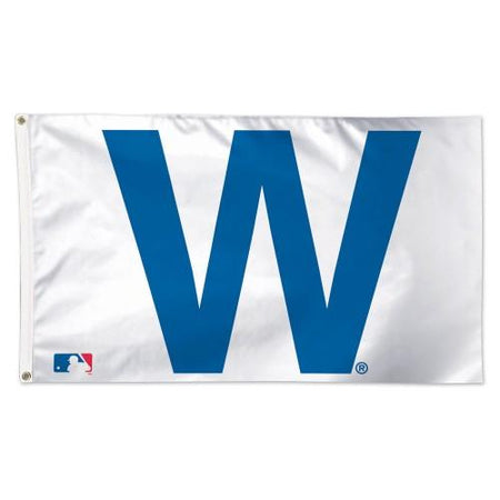Chicago Cubs "W" Deluxe 3' x 5' Flag