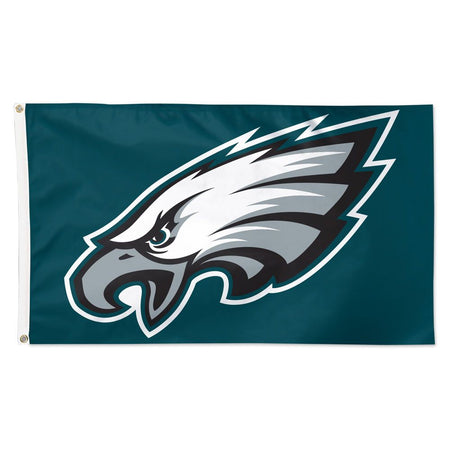 Deluxe 3' x 5' Flag - Philadelphia Eagles Logo Green Flag-Flag-Fly Me Flag