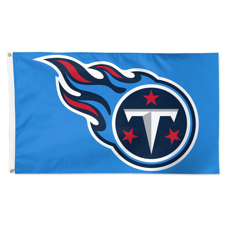 Deluxe 3' x 5' Flag - Tennessee Titans Logo Blue Flag-Flag-Fly Me Flag